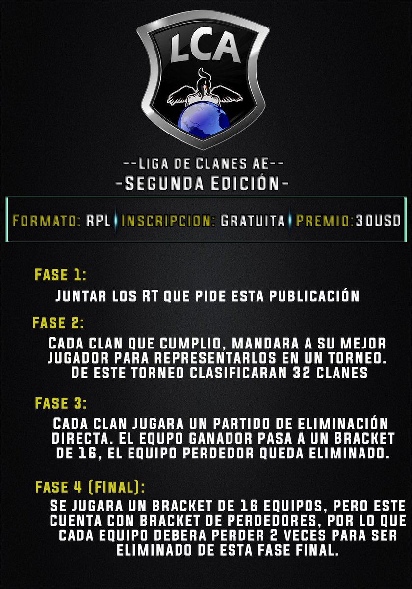 Necesitamos 35 rt’s para participar en la @LigaCA_CR