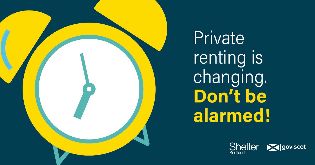 Renting Scotland (@rentingscotland) on Twitter photo All new private tenancies will now be Private Residential Tenancies - with new regulations. Confused about the changes? Check <a href="/shelterscotland/">Shelter Scotland</a>'s guidance: scotland.shelter.org.uk/newhouserules #NewHouseRules All new private tenancies will now be Private Residential Tenancies - with new regulations. Confused about the changes? Check <a href="/shelterscotland/">Shelter Scotland</a>'s guidance: scotland.shelter.org.uk/newhouserules #NewHouseRules