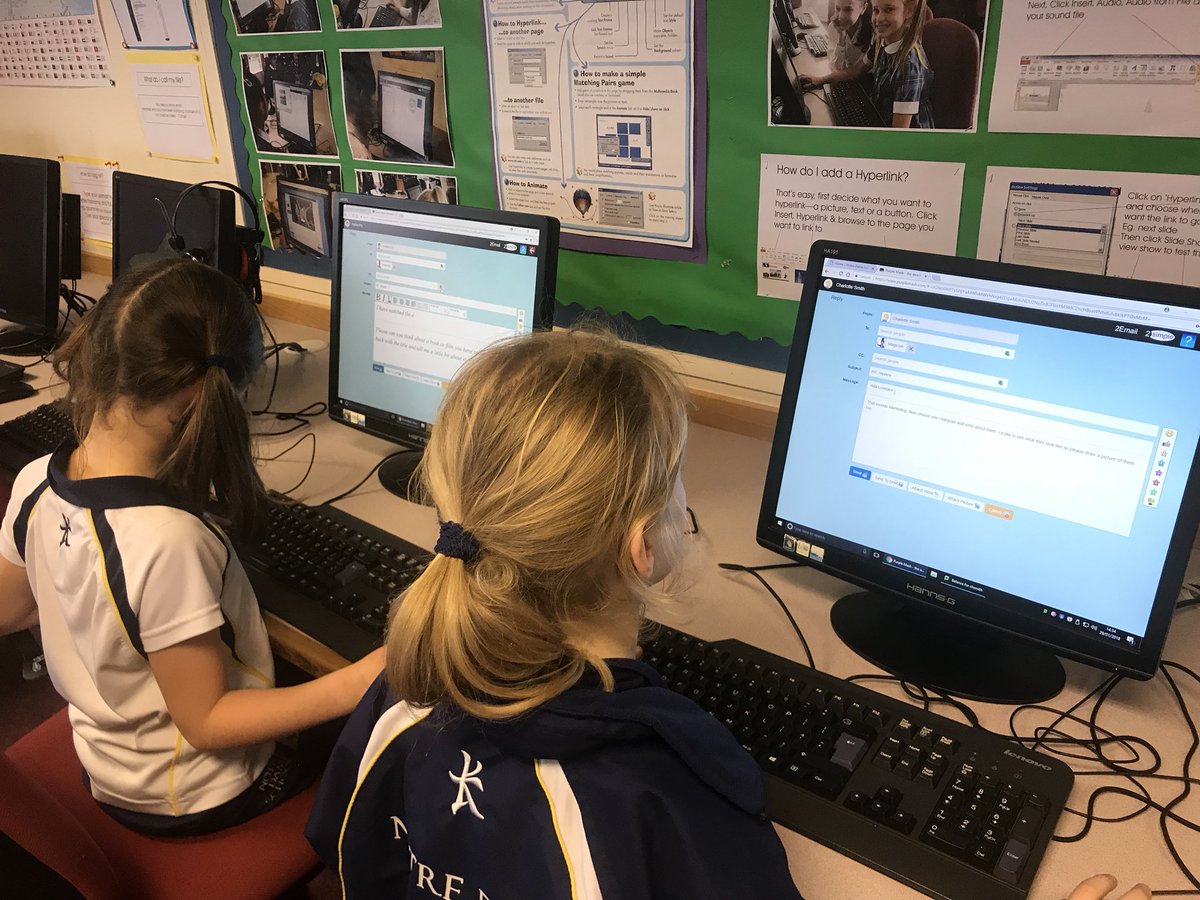 NDS_COMPUTING's tweet photo. Year3 are busy sending emails to @purpleMash characters using their #2Respond exercises! Perfect for learning how to email safely! #Computing #SaferInternetDay https://t.co/4hvsHFfMXj