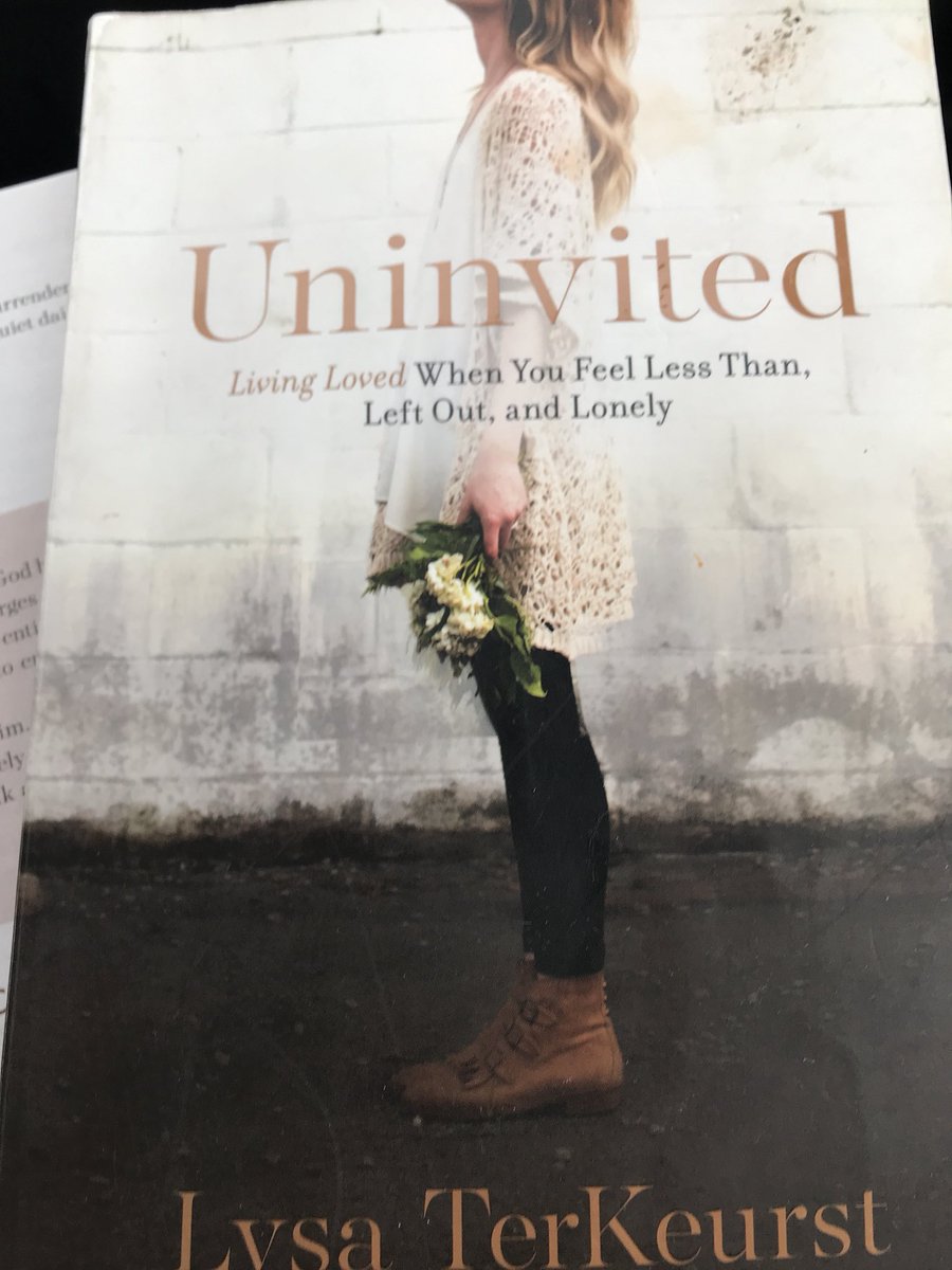 ChristySlade's tweet photo. “Jesus doesn’t participate in the rat race. He’s into the slower rhythms of life like ABIDING, DELIGHTING, and DWELLING- all words used to describe us being with Him.” @LysaTerKeurst #Uninvitedbook https://t.co/rduGCkirls
