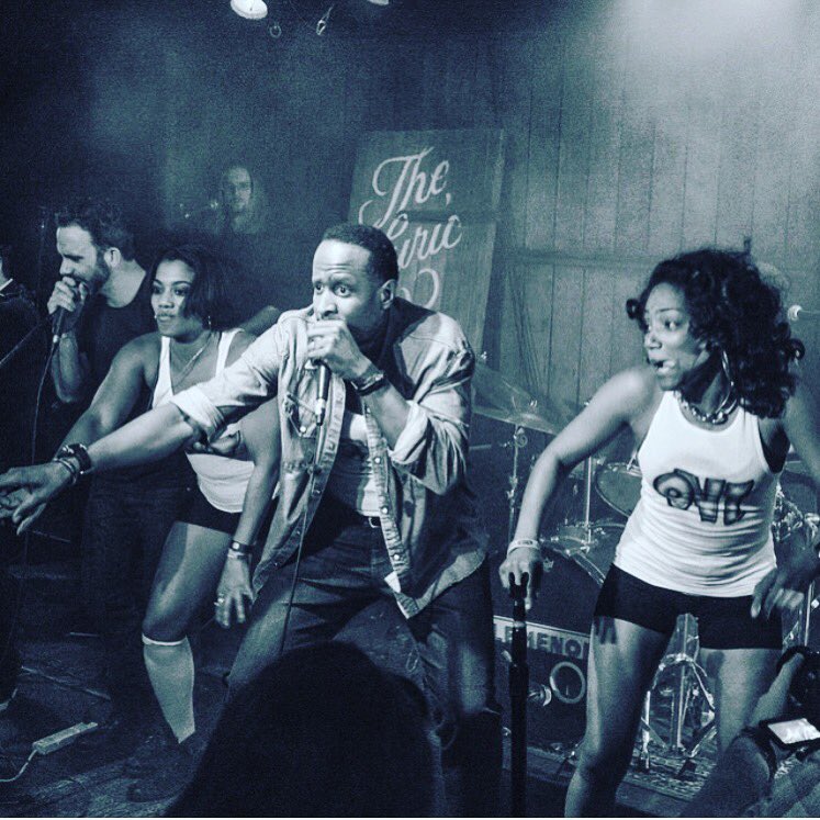 March 23rd 2015. Volume 9. <a href="/OwenSmith4Real/">Owen Smith</a> with back up dancers <a href="/TiffanyHaddish/">Tiffany Haddish</a> and <a href="/vanessagraddick/">Vanessa Graddick</a> performing Poison by BBD. Owen’s story compared his career to that of BBD. Still one of the best performances in #gdcj history.