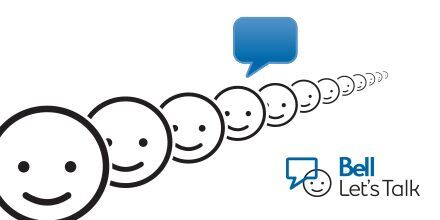 Bell_LetsTalk's tweet image. A little talking goes a long way. Join the conversation today and add your voice to this important dialogue around mental health. #BellLetsTalk