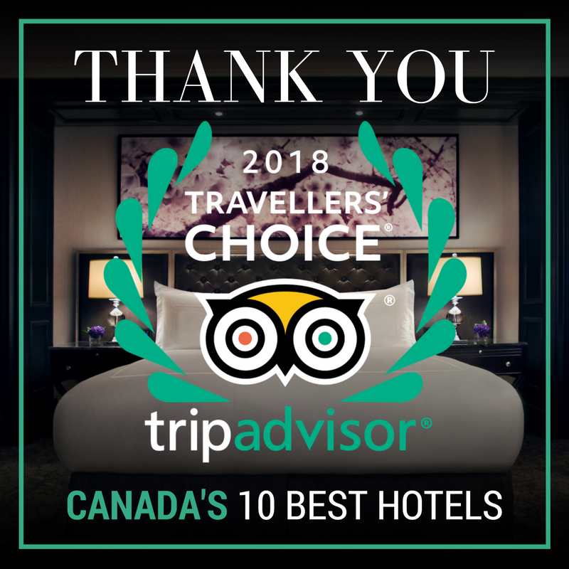 StRegisToronto's tweet photo. Thank you for naming us one of #Canada's 10 Best Hotels. We are honoured and humbled by this recognition. @TripAdvisor #TravelersChoice

@SeeTorontoNow #ExploreCanada #Toronto #SPGLife https://t.co/GXFhfLD0mH