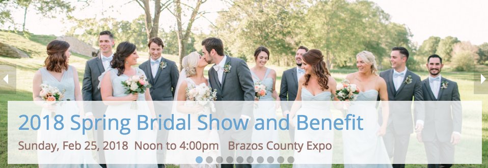 #BCStx We'll have a FULL BAR set up at of booth at the Bridal Association of the Brazos Valley's Spring Bridal Show and Benefit!👰 Get your tickets here: bit.ly/2DMm65I