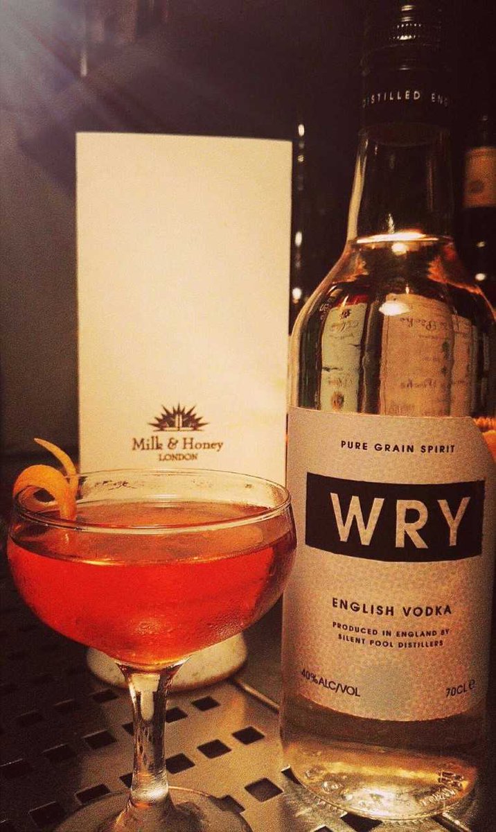 You haven't got long left to try the #wryjanuary 'Gyspy Queen' at #milkandhoney Hurry up cause it's delicious! 🍊🍸
