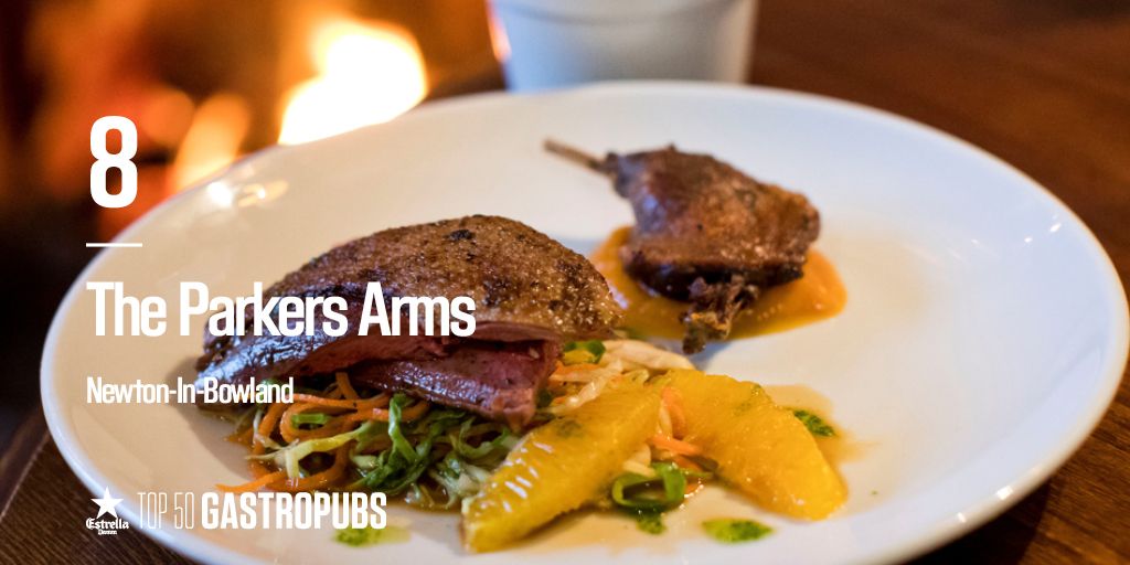 Welcome to the top 10 <a href="/Parkersarms/">Parkers Arms</a> #Top50Gastropubs #TasteLancashire