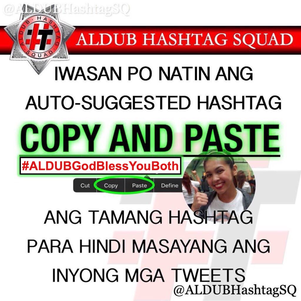 RT To Avoid Typo Errors on HT!
#ALDUBGodBlessYouBoth
<a href="/ofctrendsetter/">TEAM OAT ᴬᴰᴺ</a> <a href="/SenyoraTidora_/">SENYORA TIDORA ᴬᴰᴺ</a> <a href="/AlDubBigBoyz/">AlDubForTheBigBoyzᴬᴰᴺ</a> <a href="/aldubmaiden/">AlDub❤️MaiDen Org ᴬᴰᴺ</a> <a href="/ALDUBNation/">ALDUBNation</a> <a href="/KS_PROPSofAlDub/">ALDUB LIVING PROPS ᴬᴰᴺ</a> @OFCALDubKoTo @RealDonFraning <a href="/TeamAmbassadors/">TEAM AMBASSADORS ✌️</a> <a href="/WhilczelCanlas/">Whilczel Canlas</a> <a href="/ofcnewscaster/">ADN NEWS DAILYᴬᴰᴺ👙</a> <a href="/OMG25_MASS/">MAICHARD GBL MA USA</a> <a href="/jaysondmx/">Jayson Floresca</a> @KATHA_ADN <a href="/AIFam16/">Ang SALTIK Infinity</a> <a href="/AMInaticsOFC/">AMInatics OFC ᴬᴰᴺ</a>