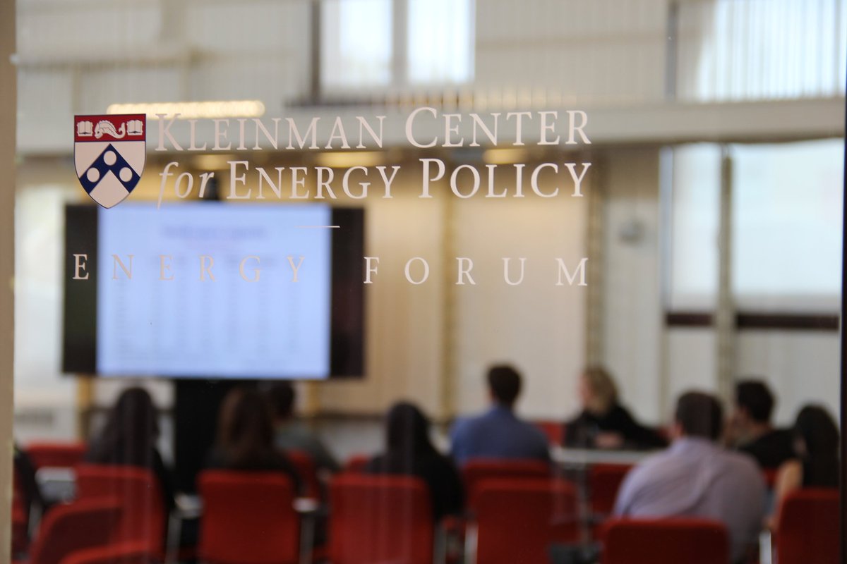 We have THREE incredible ENERGY POLICY EVENTS coming up soon. Take note and come join us on campus. facebook.com/kleinmanenergy… <a href="/PennDesign/">@penndesign</a>