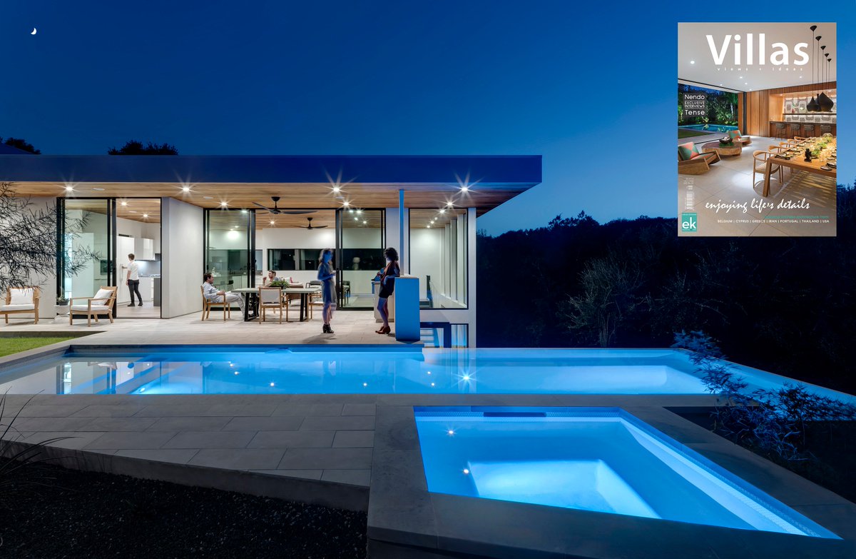 Our [Bracketed Space] House is featured in the 15th version of “Villas” which includes “the most significant completions of this kind from Greek and International architectural firms.”  The home is designed as a meaningfully-framed procession through the property.