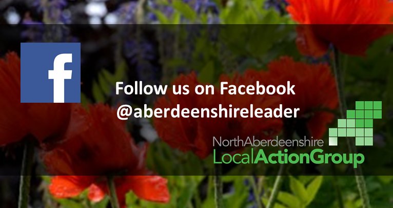 Are you following us on Facebook? Stay up to date with all the latest news from #Aberdeenshire LEADER. Grants of up to £60,000 are available for local business and community projects. #funding #clld #MakeItHappen
