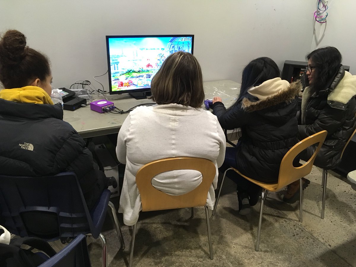 ccsai's tweet image. It’s video games galore right now at the @StoryArtsCentre @CentennialEDU #CCSAI lounge. Come on by to join in on the fun! @GameOnEntertain ^AC