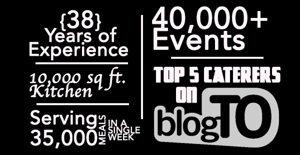 Encore Catering: By The Numbers 🍴💫✨
EncoreCatering.com 
Voted Top 5 Caterers by <a href="/blogTO/">blogTO</a> 
(416) 661-4460