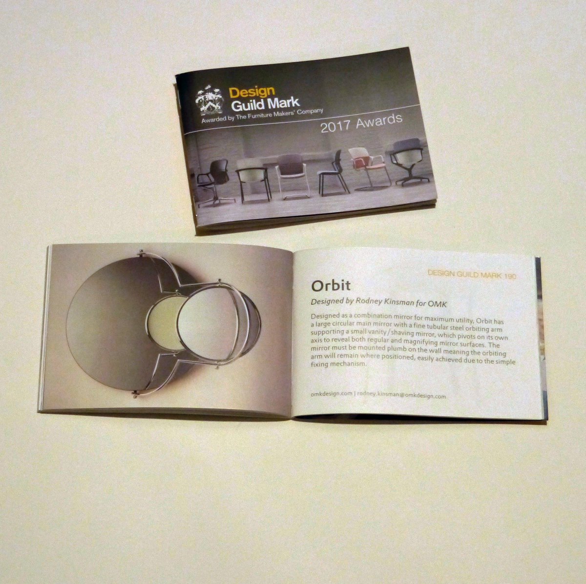omk_1965's tweet photo. Our #designguildmark award winning #orbitmirror designed by Rodney Kinsman RDI in 1981.
#throwback #awardwinning #furnituredesign #designguildmark2017 #designaward #studio #londondesignfestival #furniture #interiors #interiors #inspiration #furnituremakerscompany https://t.co/xCho84R6VB