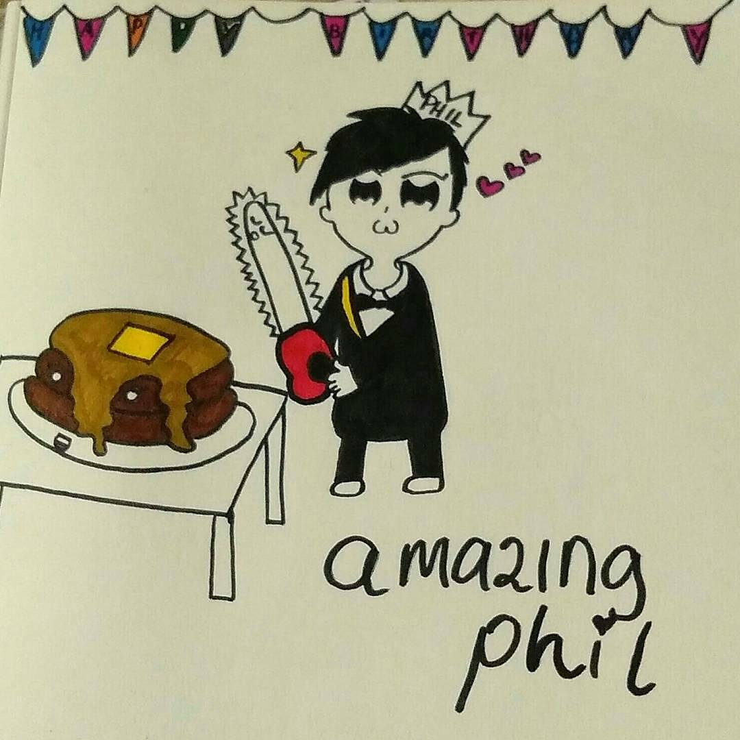   Happy (early) birthday, Phil Lester! 

I do hope you watched pop team epic  