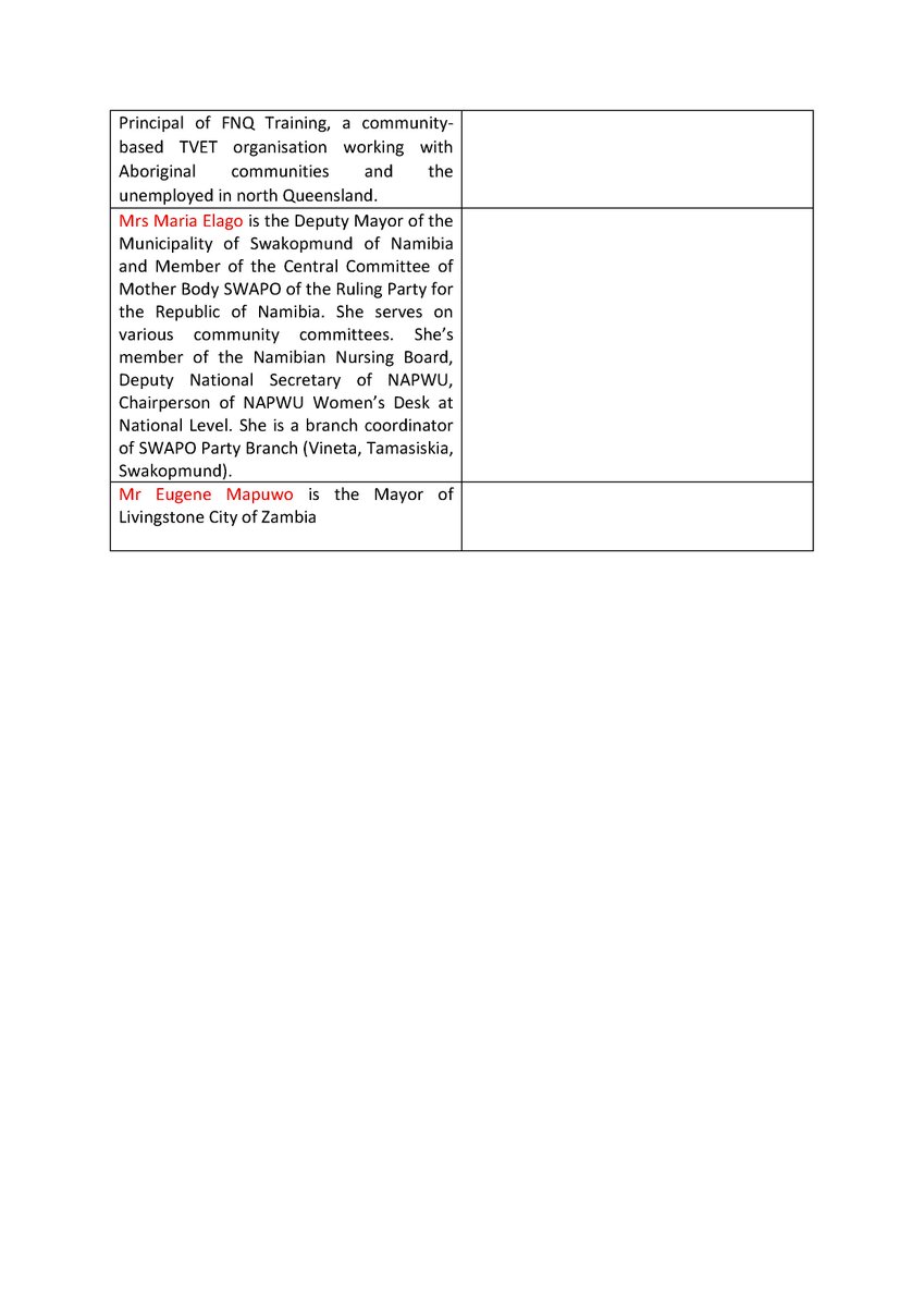 The Participation Program of our partner CGLU Afrique - UCLG Africa at the World Urban Forum #WUF9 in Kuala Lumpur 
 Le programme de participation de notre partenaire CGLU Afrique - CGLU Afrique au Forum Urbain Mondial WUF9 à Kuala Lumpur 
#localafrica