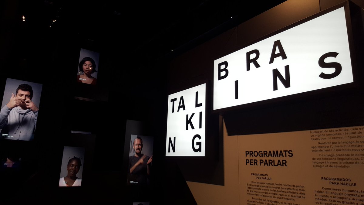 GemBarbera's tweet photo. Gran últim dia ahir de l'expo #TalkingBrains Continguts molt interessants i amb molta presència de la llengua de signes! Enhorabona @celiabcn @oriolbdn @In_Medulla @agils_com #LSCsuma https://t.co/wQ9ks02h4f