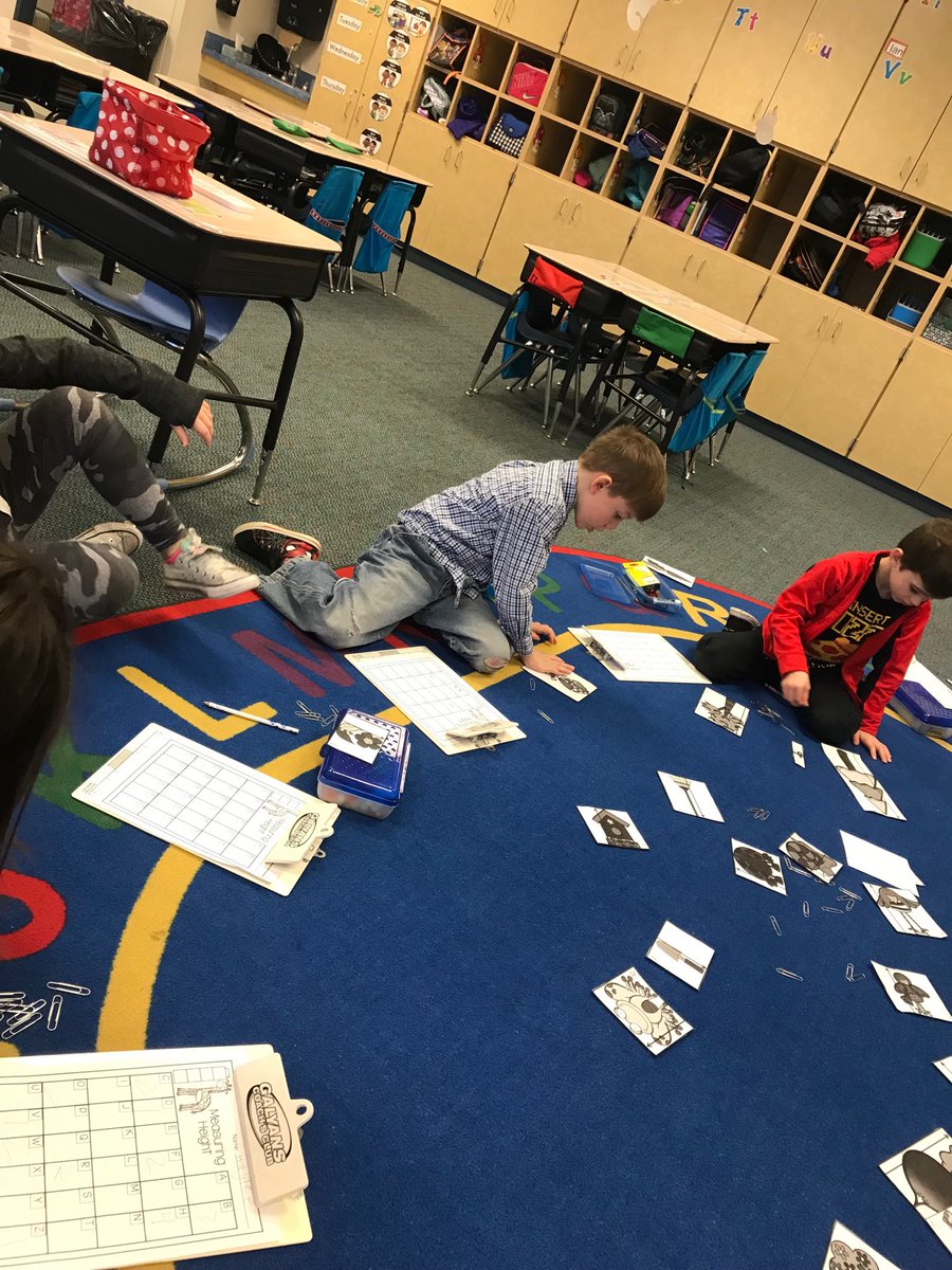 Math success:) We are measuring with paper clips. #jbsrocks #growth4ALL