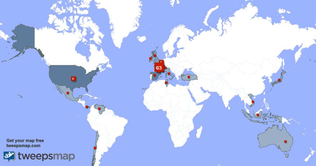 ispidi02's tweet image. I have 1 new followers from France last week. See tweepsmap.com/!ispidi02