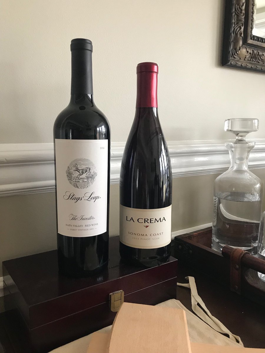 Found some unexpected treasure at Costco! #winelover #wine <a href="/LaCremaWines/">La Crema Winery</a> <a href="/stagsleapwines/">Stags' Leap Winery</a>