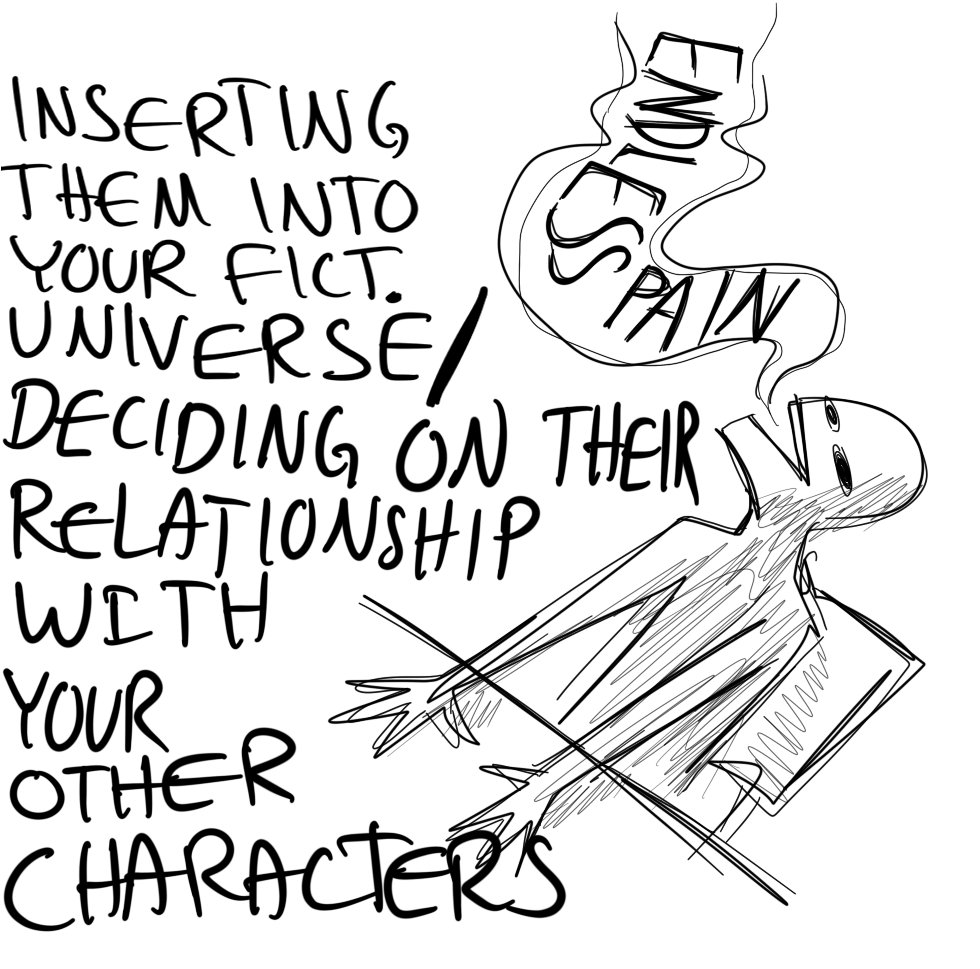 PlotFactoryCo's tweet image. The suffering never ends. #writerslife #amwriting