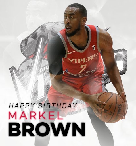 Happy Birthday Markel Brown!   