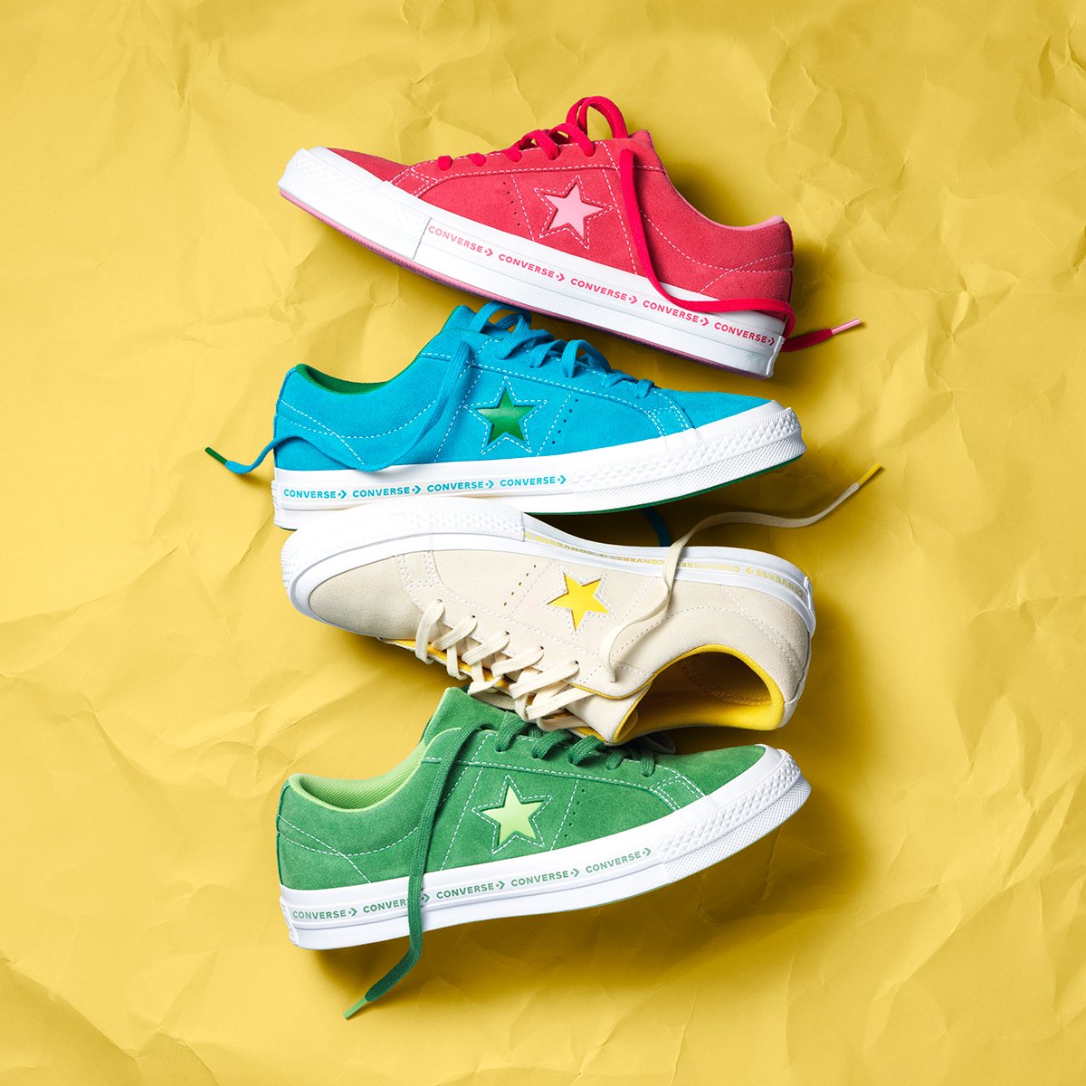 converse one star colorways