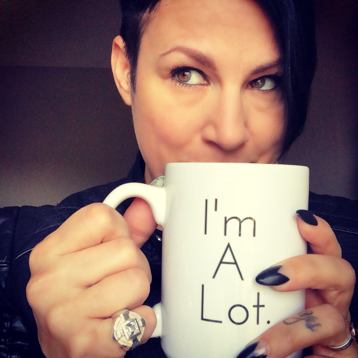 MelanieVesey's tweet photo. I HAVE MERCH! This mug will save lives. Because even after coffee, you’re still a #WildAnimal. Let the people know who and what you are by grabbing this mug at https://t.co/x05IDDDWq9 #ImAlot #Mug #ButFirstCoffee #TeaLover #Comedian #MelanieVesey #coffeelover https://t.co/pTdD3MSree