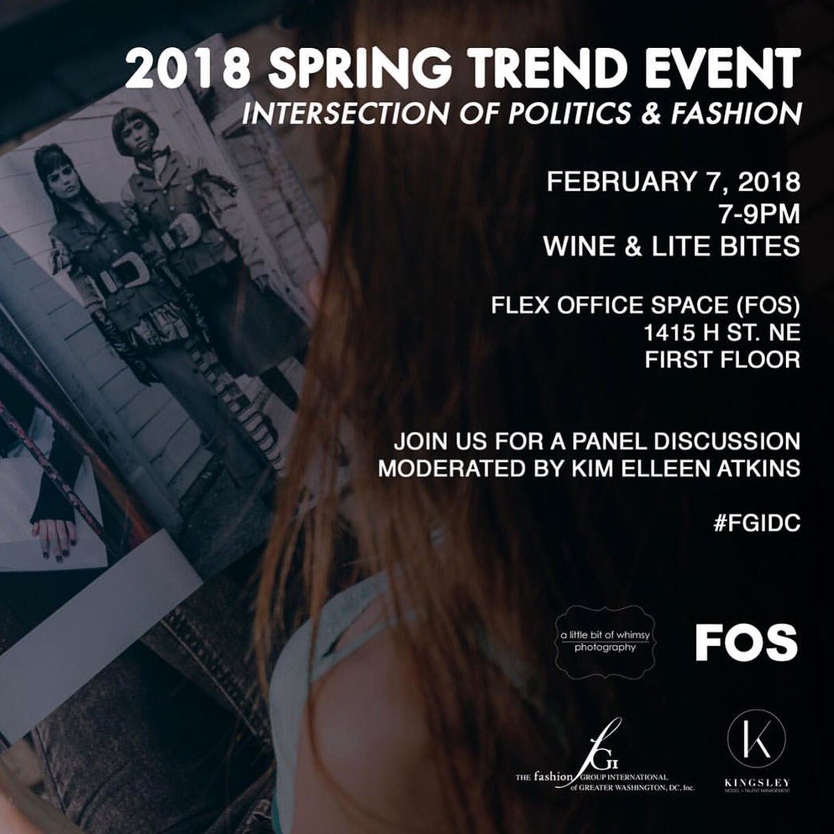 We are excited to host <a href="/FGIDC/">FGI DC</a> 2018 Spring Trend event here at our chic lounge space Wednesday, February 7th, 7PM - 9PM! If you’re in the city, you must attend this fashion forward gathering accompanied with light bites, wine and an amazingly talented panel of speakers. #fashion