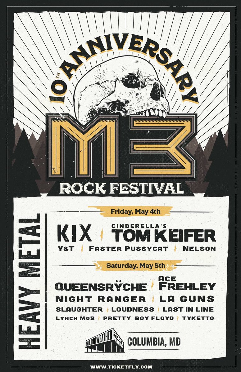 KIXtheband's tweet photo. Just announced! @M3RockFestival @MerriweatherPP https://t.co/mh9VxN5HCU