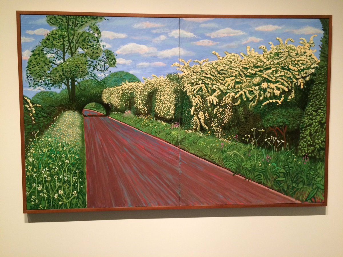 _bbsunshine's tweet photo. David Hockney at the Met.

#landscape #art #artist #nyc https://t.co/kGB0kyNnU8