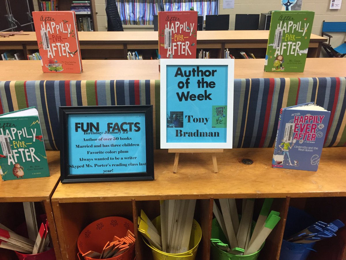 Celebrating a FANTASTIC author this week! Cheers to you <a href="/tbradman/">Tony Bradman</a> 📚❤️