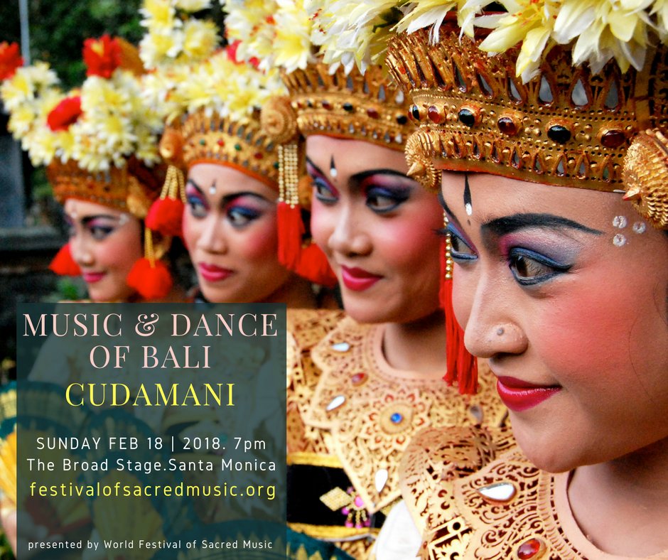 wfsmLA's tweet photo. Our arts are an offering of gratitude and love to the world around us and are an essential part of Balinese culture. Come witness Bali's national treasure CUDAMANI music and dance ensemble. https://t.co/D7r2Jna0Yj
#gamelan #balinesedance #percussion @GamelanLovers https://t.co/sePFQcGu6j