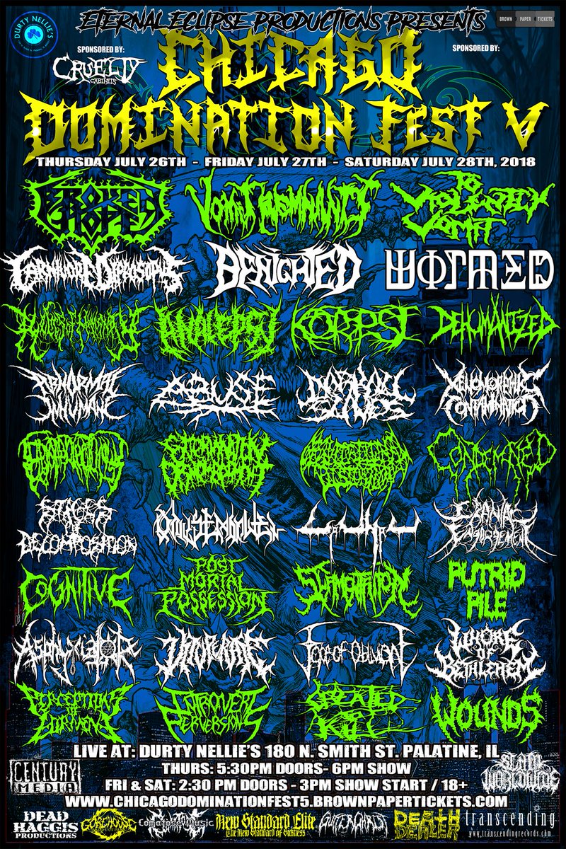 DIEFORMATE's tweet photo. Könnt Ihr alle Logos lesen?
Can you read all logos?
.
.
.
#Logo #LogoDesign #logo_design #design #typography #poster #deathmetal #blackmetal #metal #dieformate https://t.co/idaOGv93by