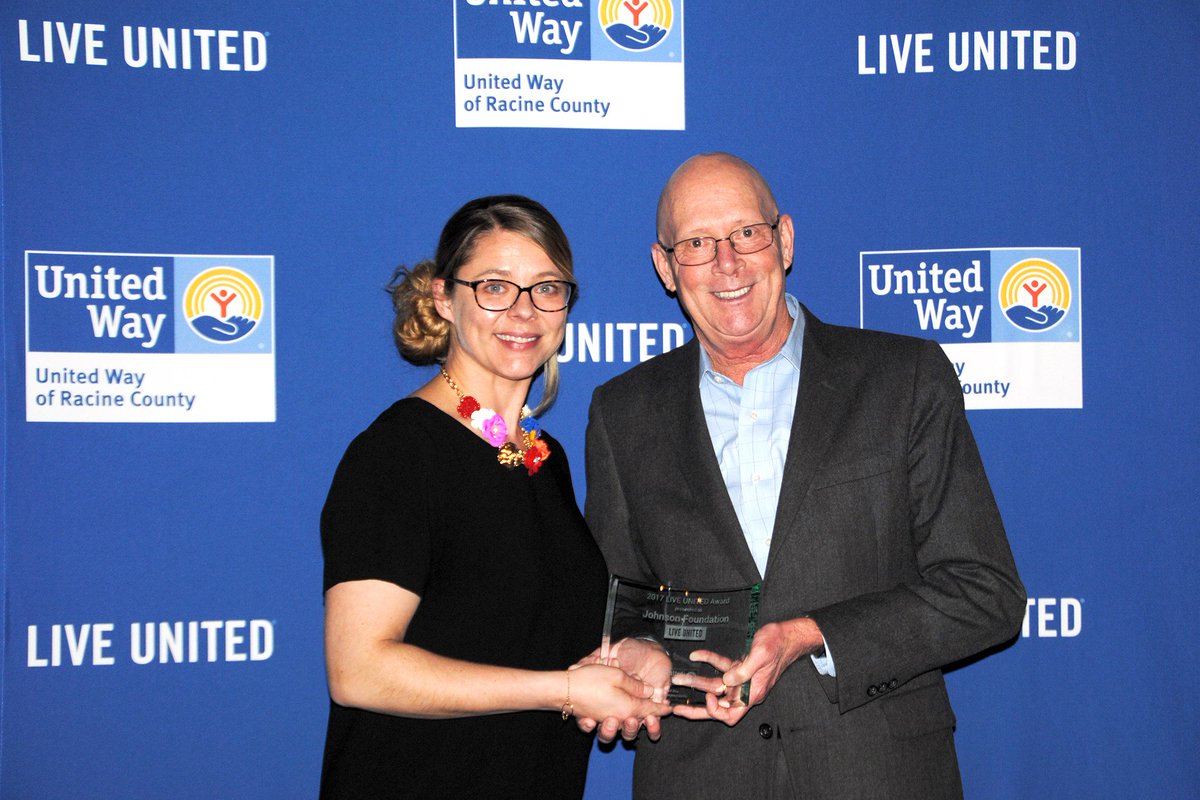 We're so honored to take home a Live United Award! Thanks for all you do for our community, <a href="/UnitedWayRacine/">UnitedWayRacine</a>.