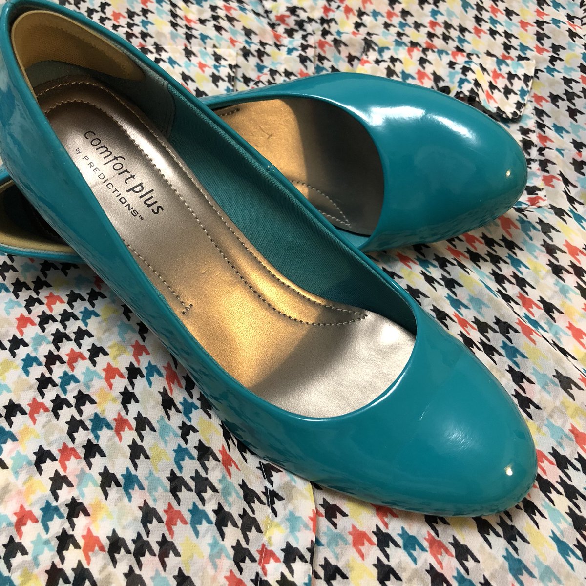 turquoise heels payless
