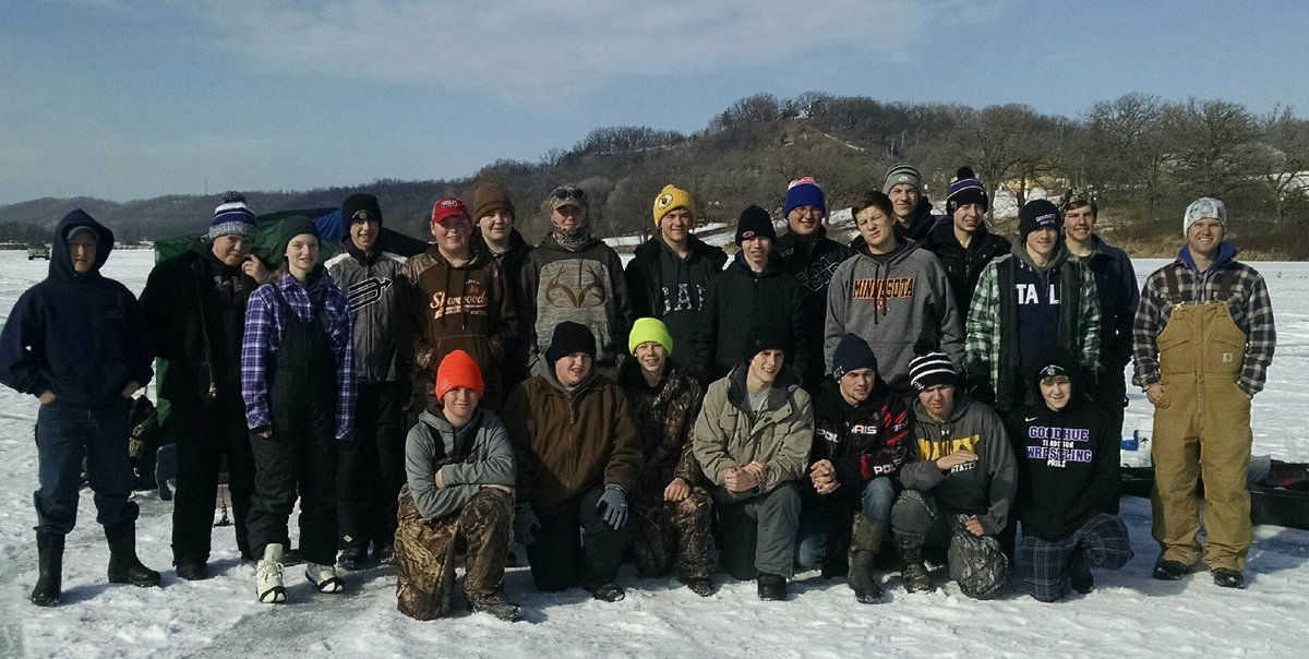 Twenty-four students took part in the First Goodhue Fishing Club Event. Charlie Hadler took honors netting a 21-inch Northern.