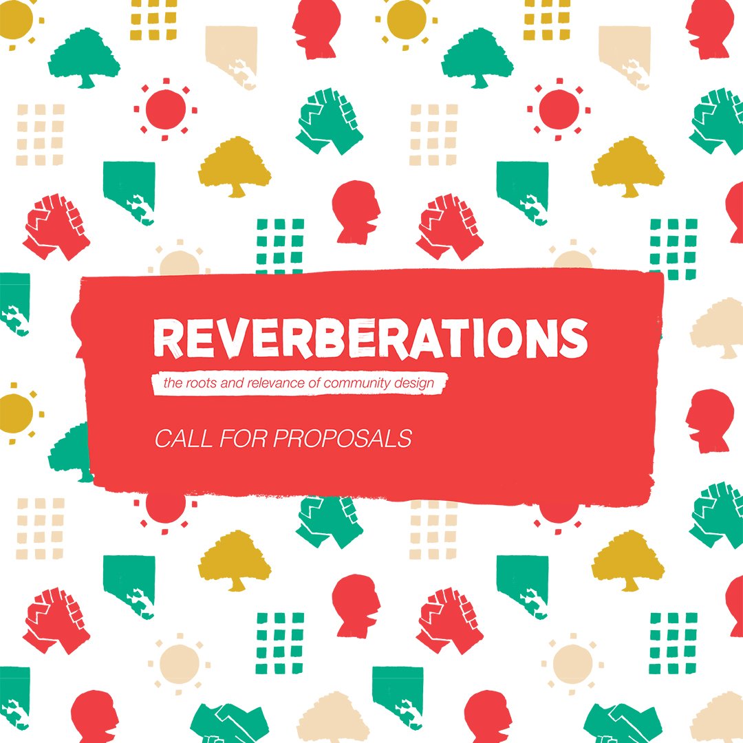 We're excited to open the call for proposals for our June 2018 conference in #Baltimore with our amazing hosts <a href="/NDCMaryland/">theNeighborhoodDesignCenter</a>. Submit to #cocreate Reverberations with us goo.gl/e4NmMu. We can't wait to come together in June to talk #communitydesign!