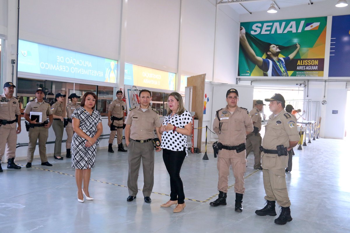 sistemafieto's tweet photo. Parceria é com o SENAI! 😉👍 A instituição renovou o acordo com a Polícia Militar do Tocantins que oferece cursos de capacitação para pessoas em situação de vulnerabilidade social na região de Taquaralto. 👩‍💻👨‍💻👩‍🎨👨‍🎨 Confira  👉 https://t.co/cIijdNyaQD https://t.co/v1UKkNvZe7