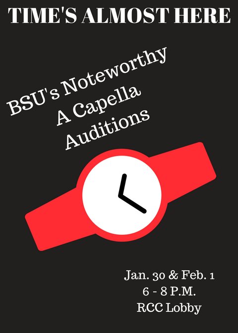 BSUNoteworthy's tweet photo. Singers Wanted! All you need is a song to sing! @BSUlife #acappella #bridgewaterstateuniversity https://t.co/85VVZXRf0O