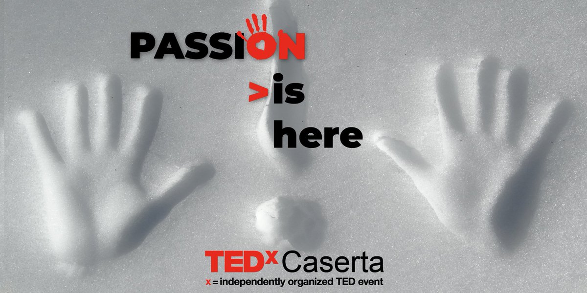 ► TEDxCaserta - Passion is Here ‼
📣 Solo le migliori candidature saranno selezionate

23 Febbraio, 2018. Reggia di Caserta
⬇ Candidati ora per far parte del pubblico! ⬇ 
tedxcaserta.typeform.com/to/DOHjfT
