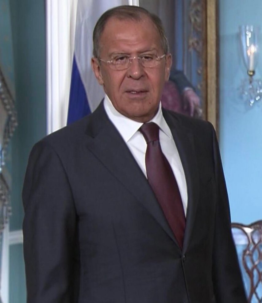 Russian Foreign Minister Sergey Lavrov is Gumbold(credit:  @Tottspur69)