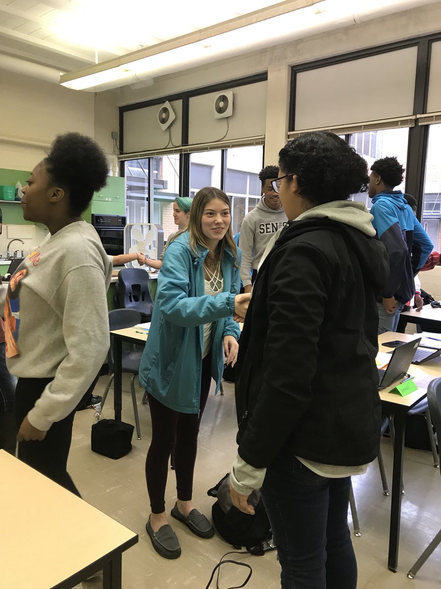 shannonbraxton6's tweet photo. Soft skills...handshakes plus Capturing Kids Hearts rolled in one lesson second day lesson. #edpuzzles @OCSCTE @OrangeHS_NC https://t.co/RiLfZDawWJ