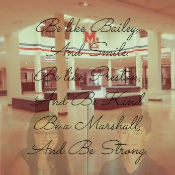KYHighFootball's tweet photo. Be like Bailey, 
And Smile.

Be like Preston,
And Be Kind.

Be a Marshall, 
And Be Strong. https://t.co/GgeQxnxD39