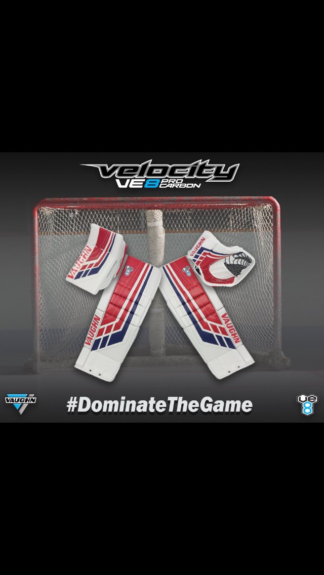 VaughnHockey's tweet photo. Regardless of body position or save selection, equip yourself to #DominateTheGame #VE8 #Ultralight #CustomHandcrafted https://t.co/GoeZY91Ijz
