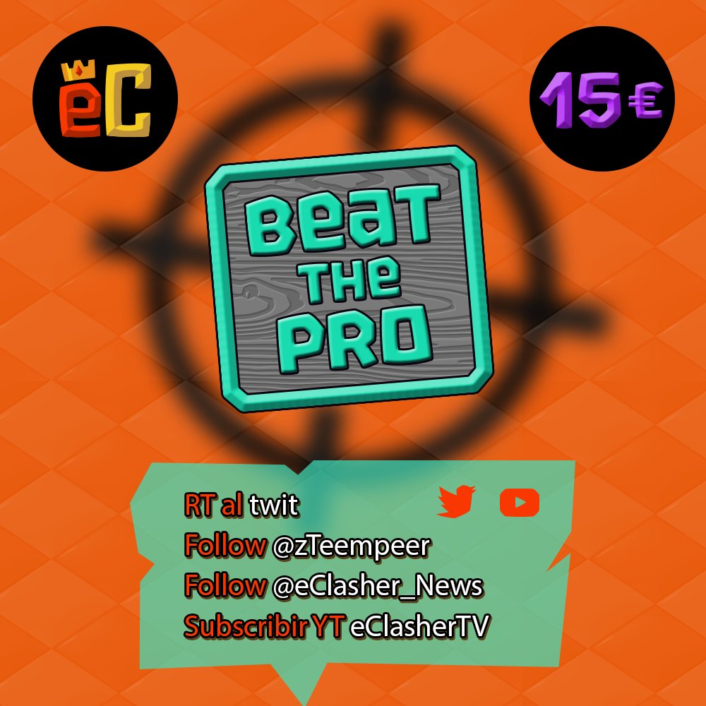 AppGradeEsports's tweet photo. Volvemos con el contenido en Youtube con un invitado especial‼️
Beat The Pro #6: 🇪🇸@zTeempeer 🔥🔥
Enfréntate a uno de los mejores jugadores del mundo a un BO5 (mejor de 5) y si le ganas te llevas 15€🤑
Requisitos para participar👇👇 https://t.co/UZNSs0vqnX