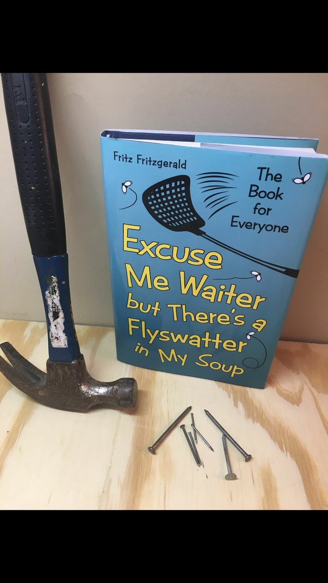 F_Fritzgerald's tweet photo. @TheEllenShow - yep, I nailed it!! You’ll LOVE this book Ellen! Definitely YOUR type of humor! I’ve sent over 50 to your studio!! Please holla holla at me! @F_Fritzgerald https://t.co/2VIbmMdj1v
