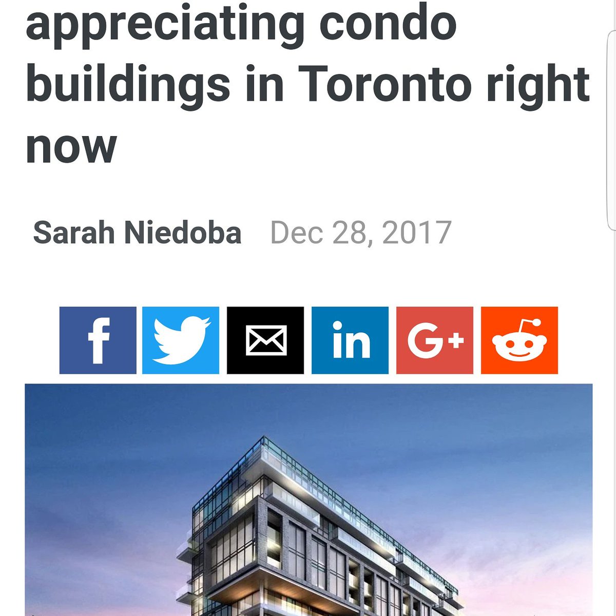 MSONE's tweet image. Ways to grow your money.  Invest in Real Estate. A list of the best gains in the Toronto  condominium market.  Note the condo market was up overall buy roughly 20% in 2017.

google.ca/amp/news.buzzb…