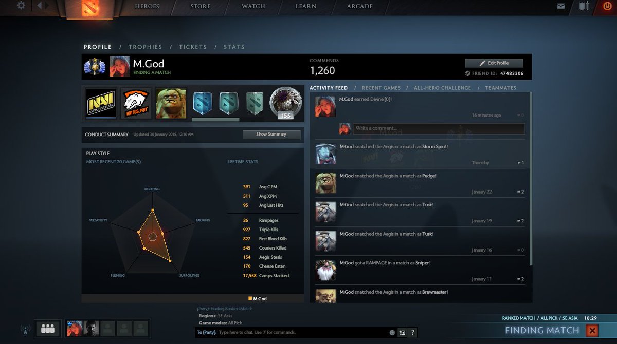 Moy__G's tweet photo. finally divine[0] after 137381783 years. #roadtodivine5 #dota2 https://t.co/jaxUV5lTHI