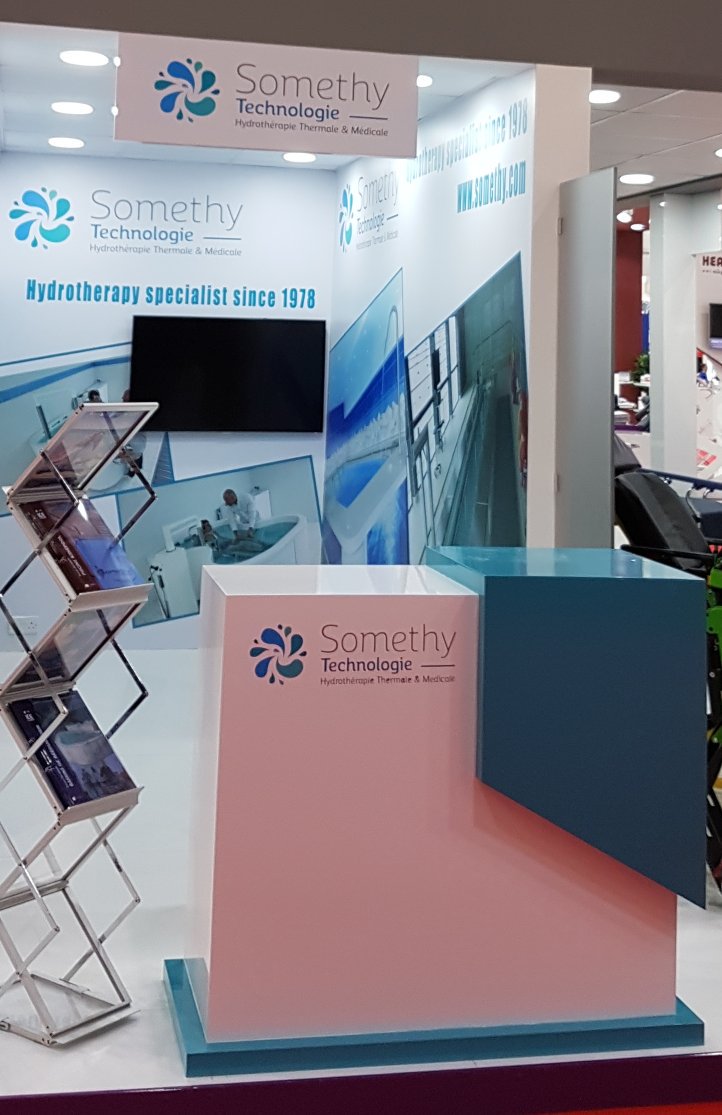 Somethy Technonogie (et un peu <a href="/LargierTechno/">Largier Technologie</a>) présent au salon Arab Health à Dubaï.