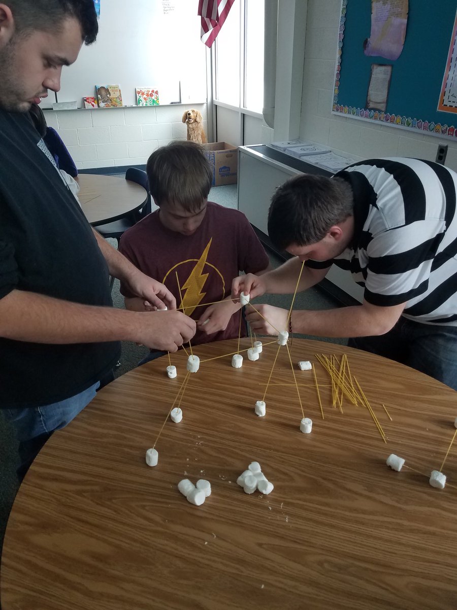 Lamphere_AT's tweet photo. STEM project! Great teamwork.  #wearelamphere https://t.co/tto0yTLqV0